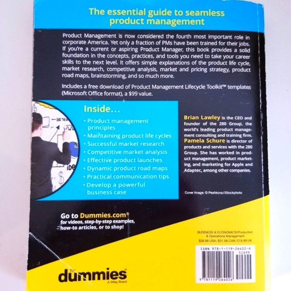 Product Management For Dummies Edition Textbook Glossary Tutorial Guide Book - Picture 2 of 3